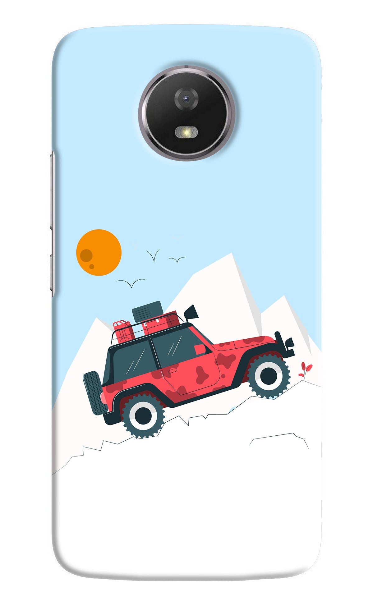 Mountain Trail Beast Moto G5S Back Cover