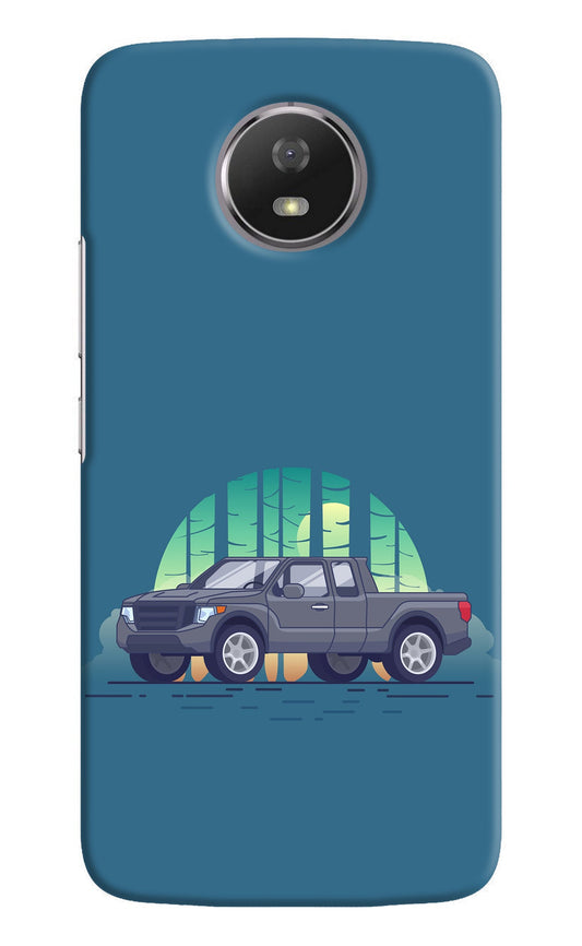Retro Garage Vibe Moto G5S Back Cover