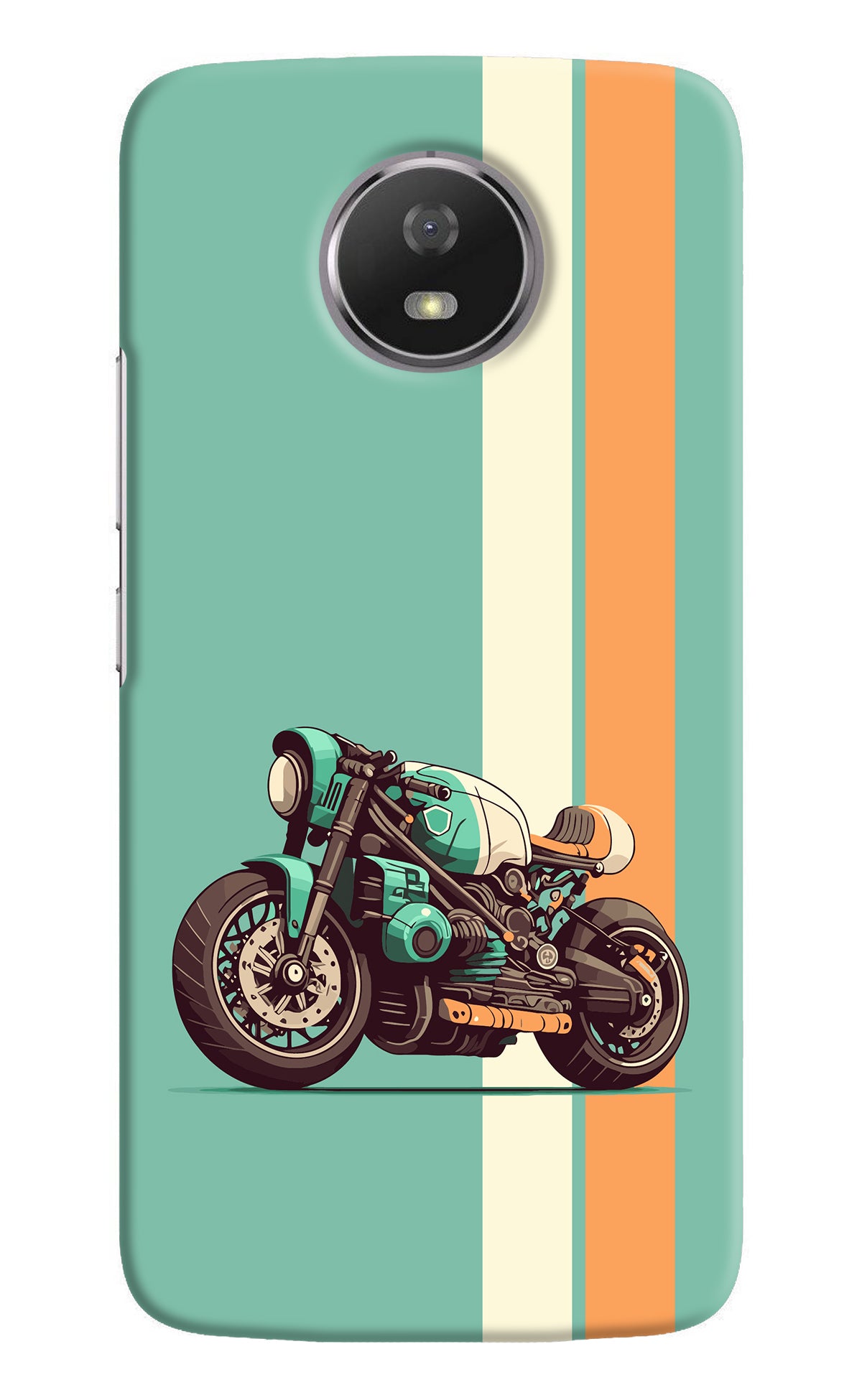 Striped Moto Drift Moto G5S Back Cover