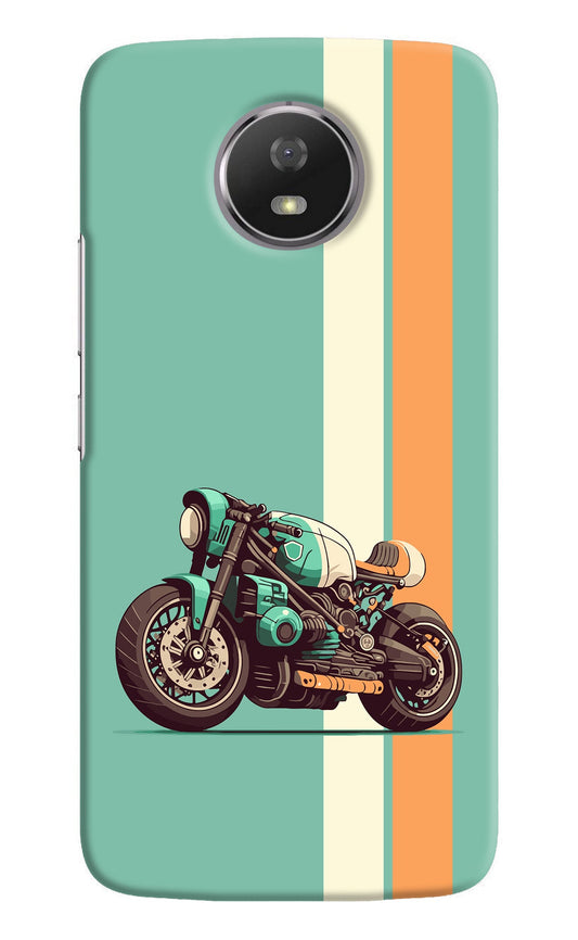 Striped Moto Drift Moto G5S Back Cover