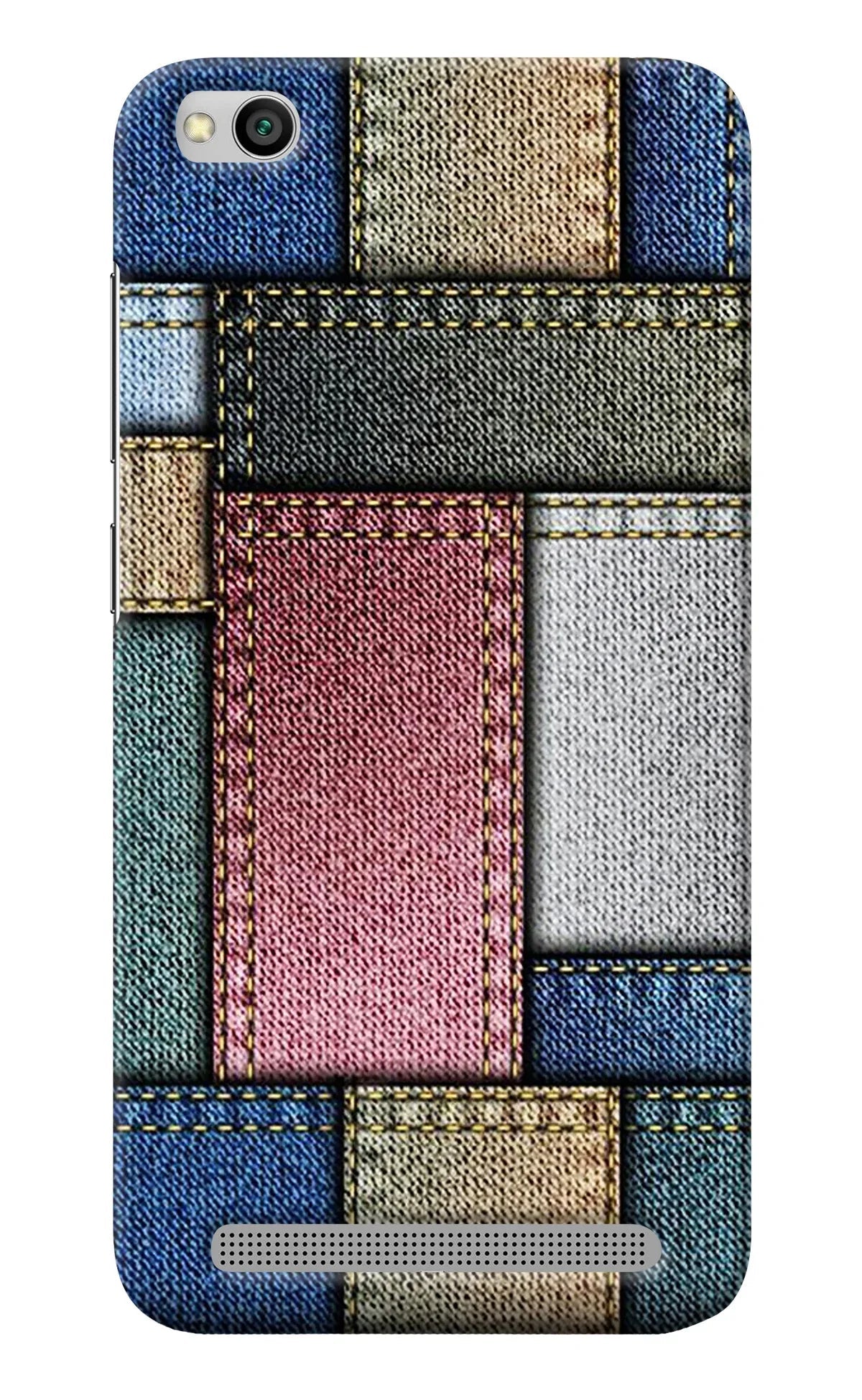 Multicolor Jeans Redmi 5A Back Cover