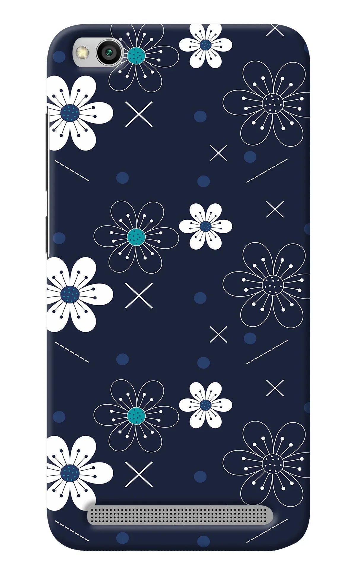 Flowers Redmi 5A Back Cover