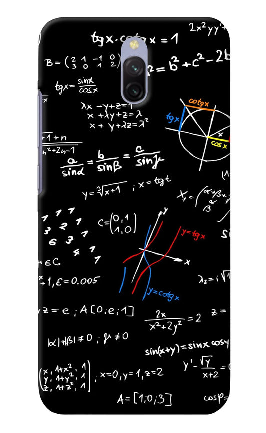 Mathematics Formula Redmi 8A Dual Back Cover