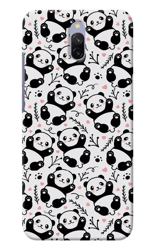 Cute Panda Redmi 8A Dual Back Cover