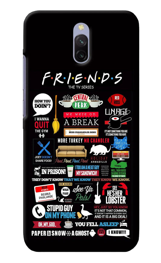 FRIENDS Redmi 8A Dual Back Cover