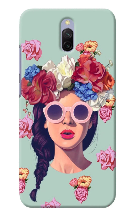 Pretty Girl Redmi 8A Dual Back Cover