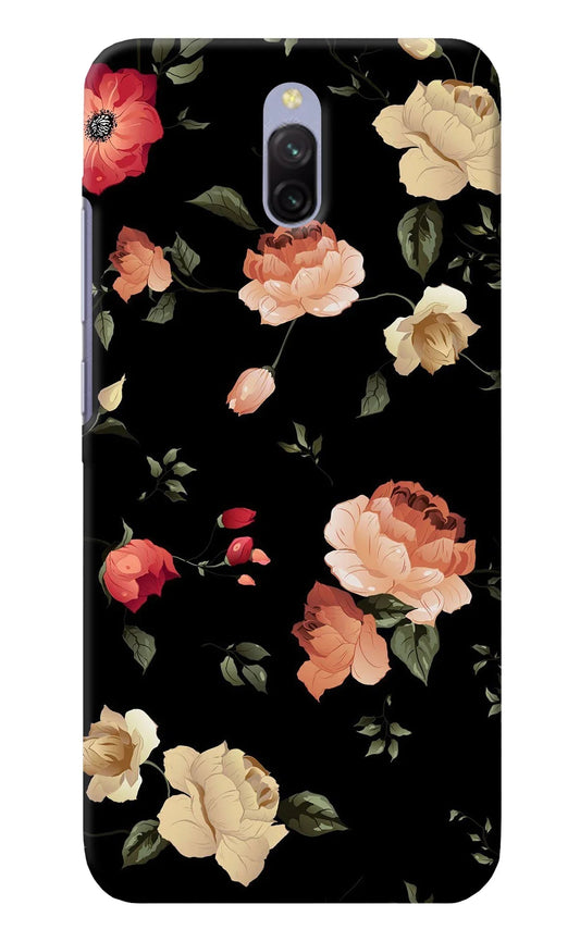 Flowers Redmi 8A Dual Back Cover