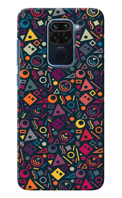 Geometric Abstract Redmi Note 9 Back Cover