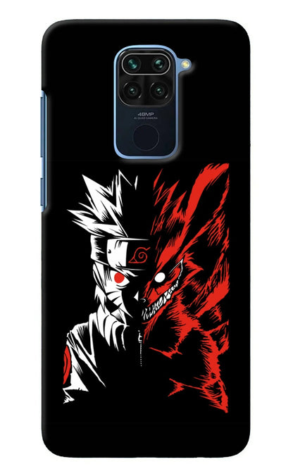 Naruto Two Face Redmi Note 9 Back Cover