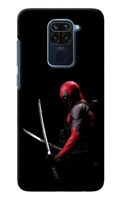 Deadpool Redmi Note 9 Back Cover