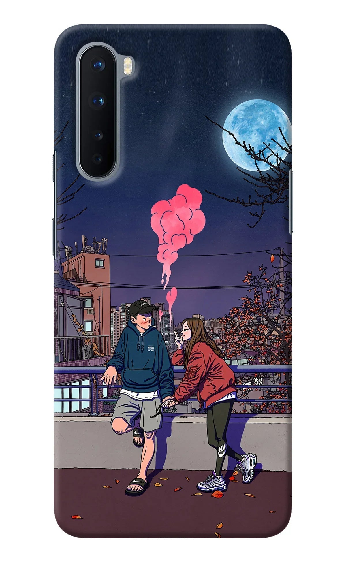 Chilling Couple Oneplus Nord Back Cover