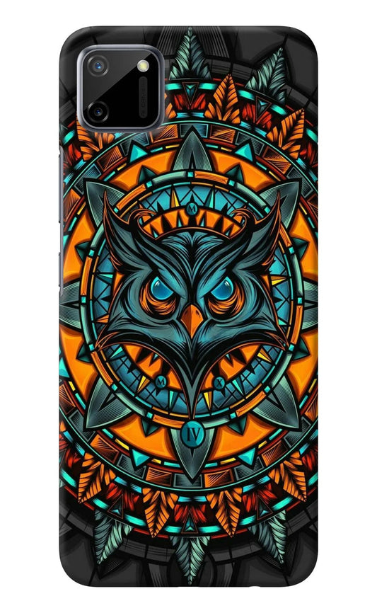 Angry Owl Art Realme C11 2020 Back Cover
