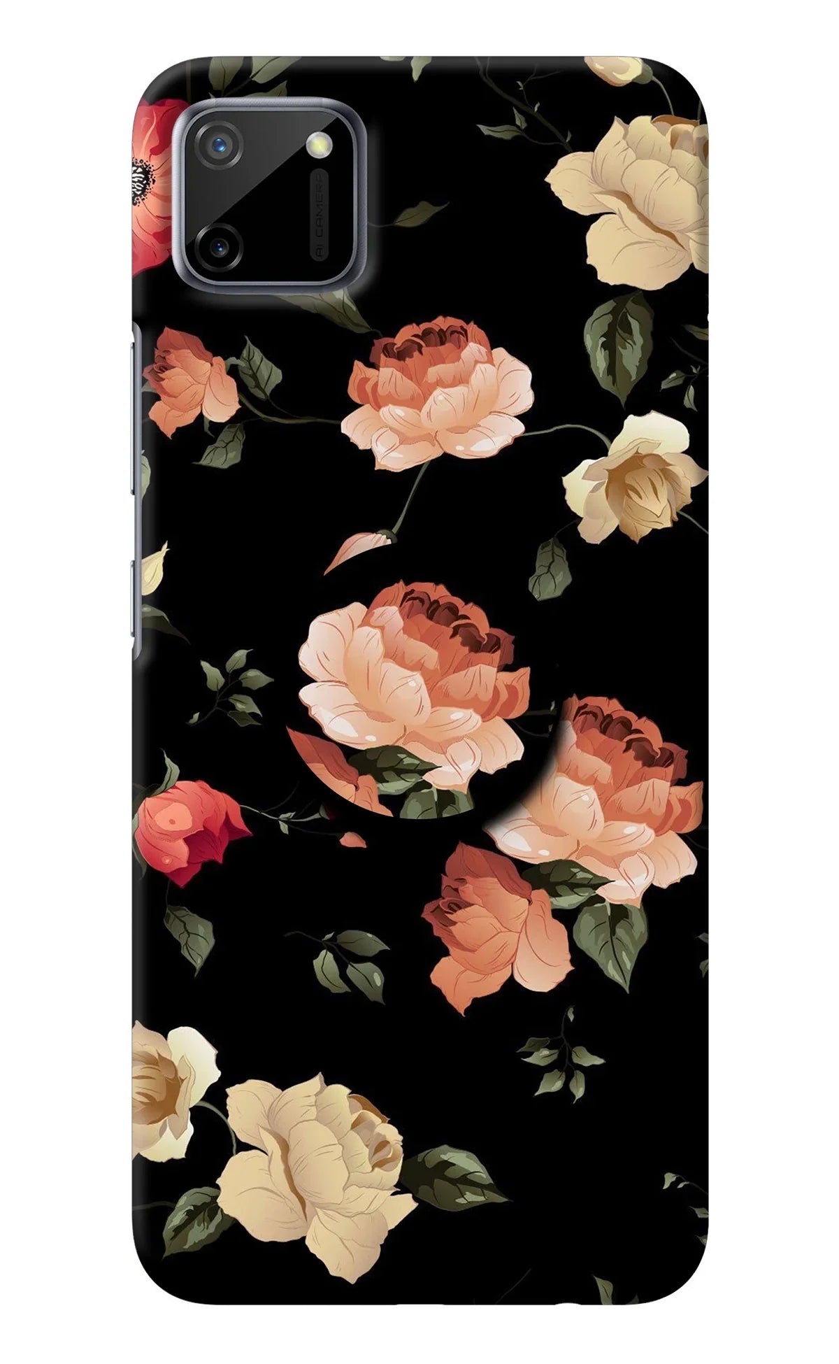 Flowers Realme C11 2020 Back Cover