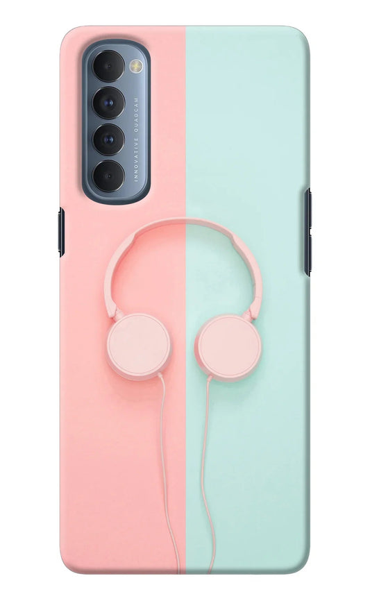 Music Lover Oppo Reno4 Pro Back Cover