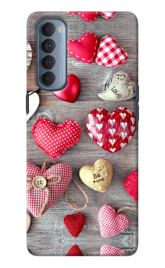 Love Wallpaper Oppo Reno4 Pro Back Cover