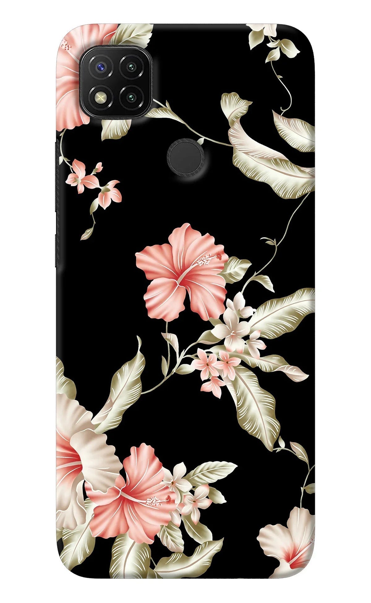 Flowers Redmi 9 Back Cover