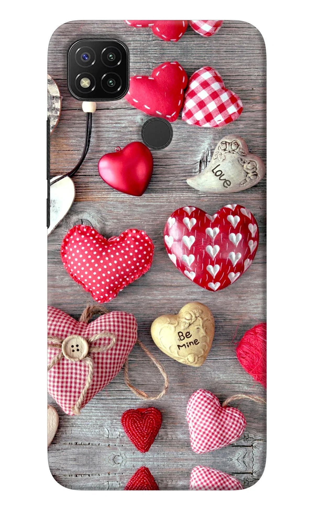 Love Wallpaper Redmi 9 Back Cover