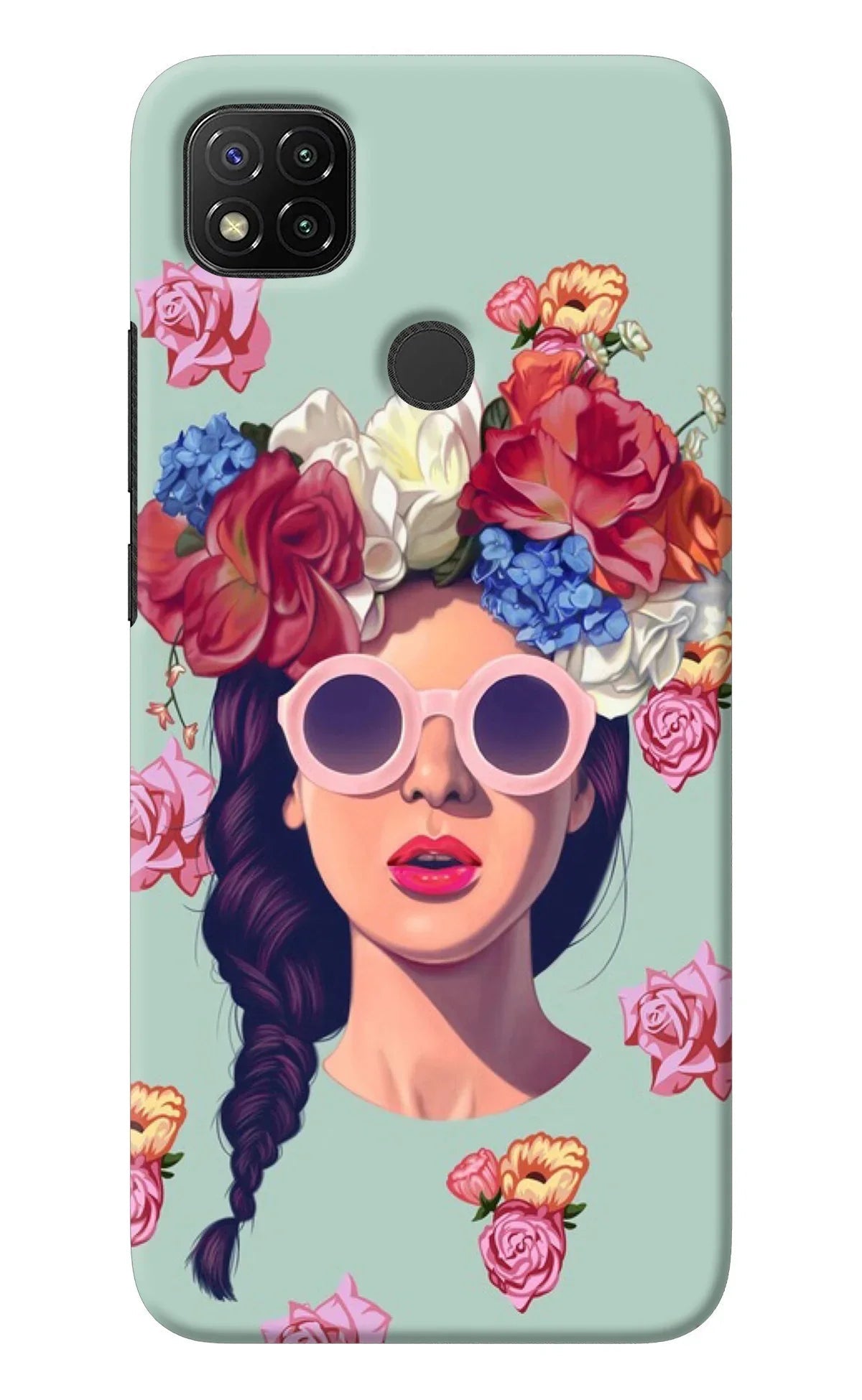 Pretty Girl Redmi 9 Back Cover