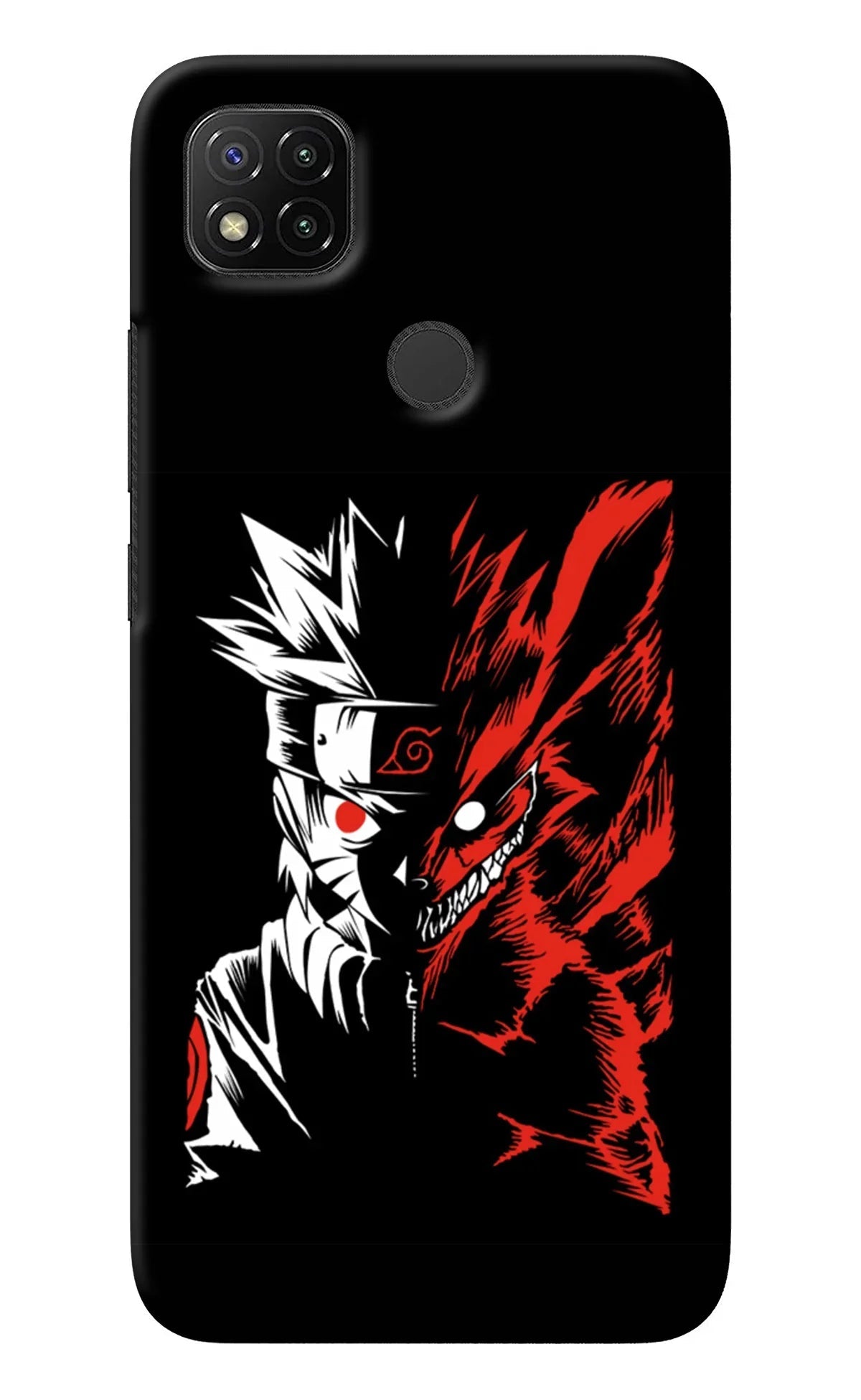 Naruto Two Face Redmi 9 Back Cover