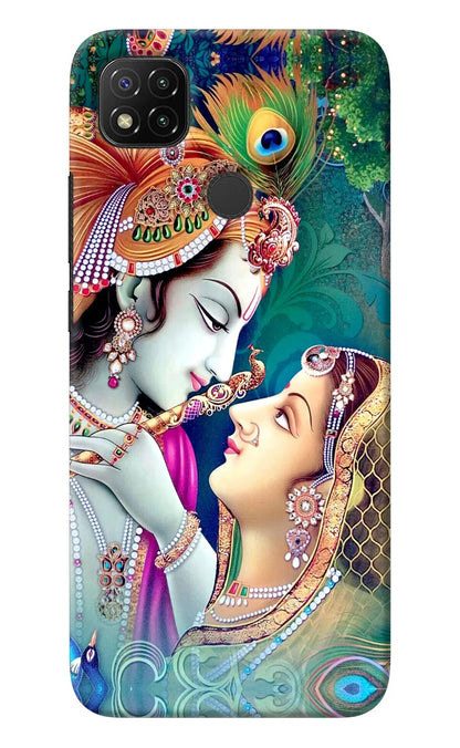 Lord Radha Krishna Redmi 9 Back Cover