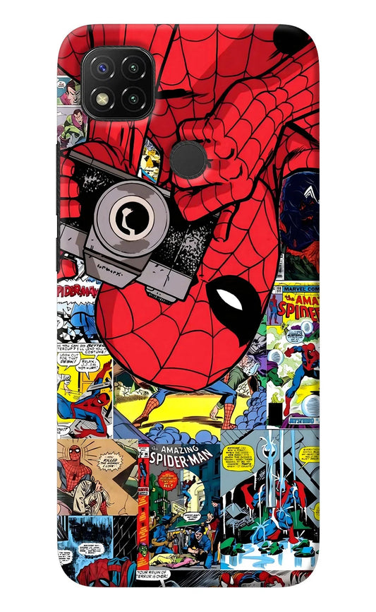 Spider Man Redmi 9 Back Cover