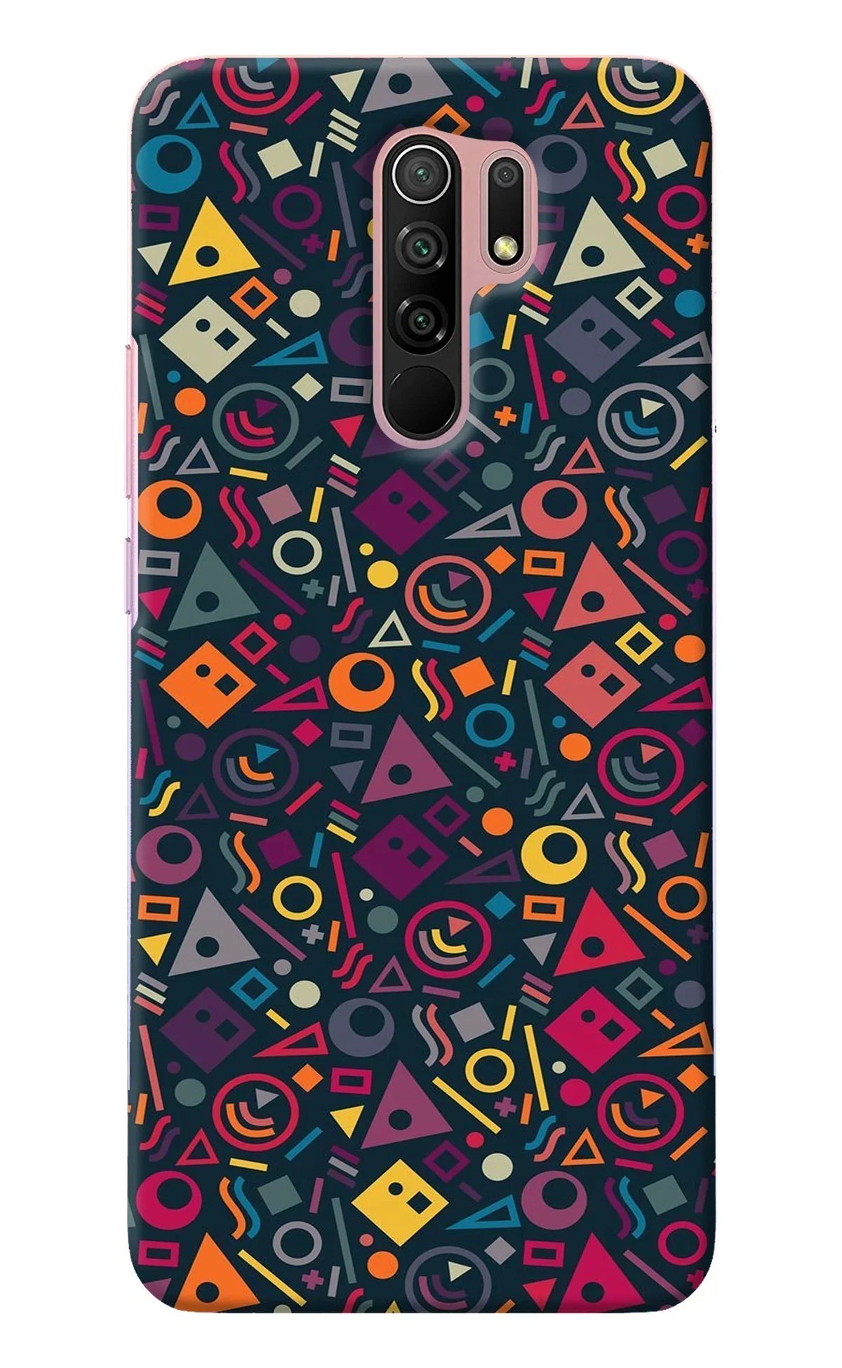 Geometric Abstract Redmi 9 Prime/Poco M2/M2 reloaded Back Cover