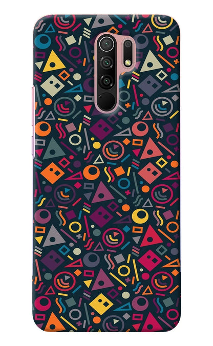 Geometric Abstract Redmi 9 Prime/Poco M2/M2 reloaded Back Cover