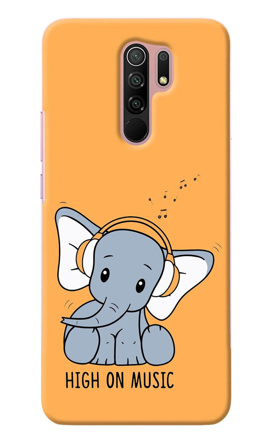 High On Music Redmi 9 Prime/Poco M2/M2 reloaded Back Cover