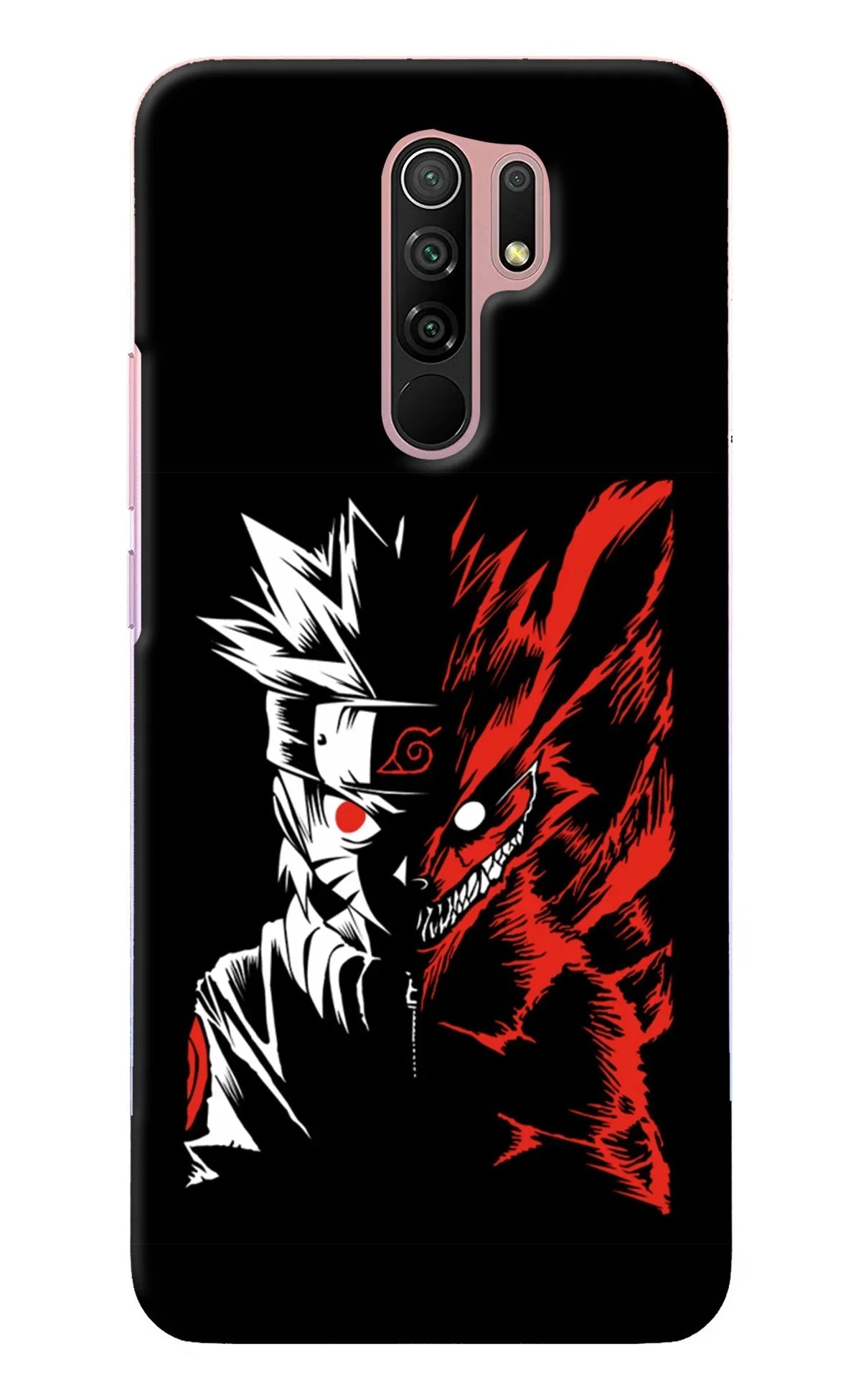 Naruto Two Face Redmi 9 Prime/Poco M2/M2 reloaded Back Cover