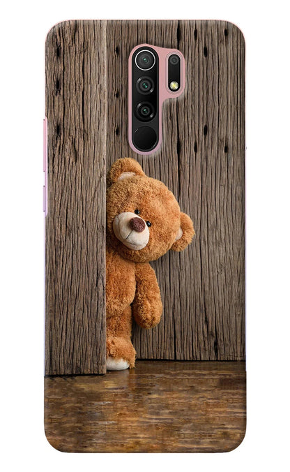 Teddy Wooden Redmi 9 Prime/Poco M2/M2 reloaded Back Cover
