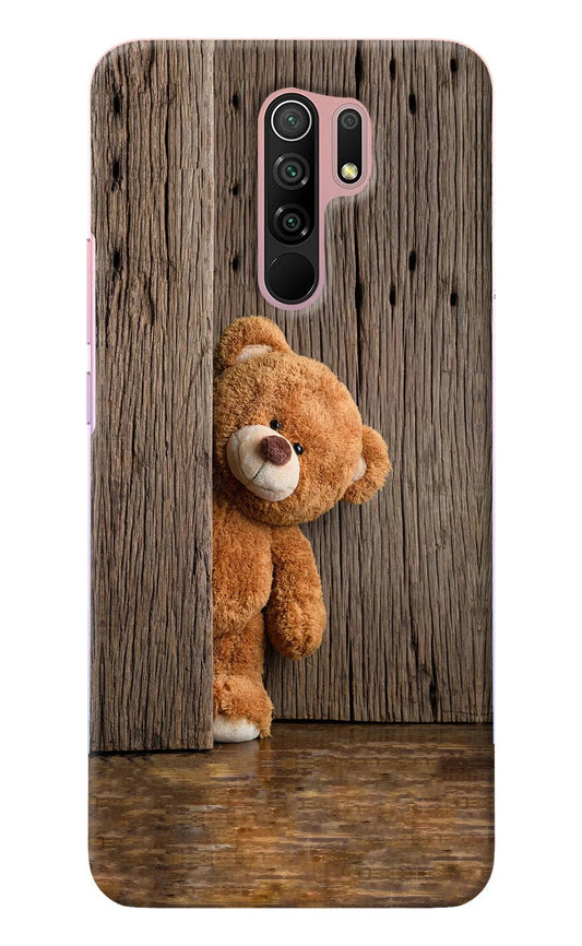 Teddy Wooden Redmi 9 Prime/Poco M2/M2 reloaded Back Cover