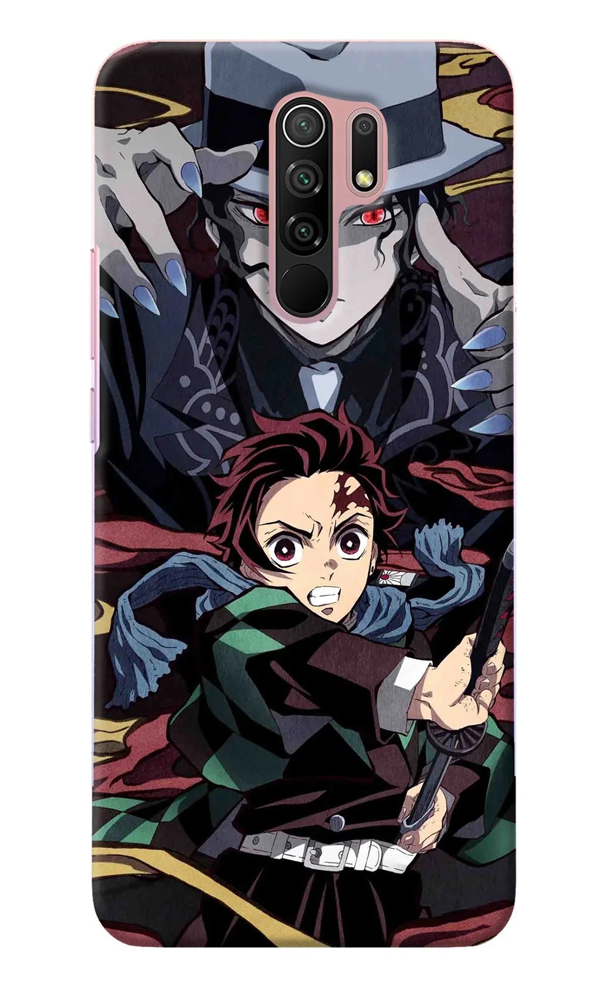 Demon Slayer Redmi 9 Prime/Poco M2/M2 reloaded Back Cover