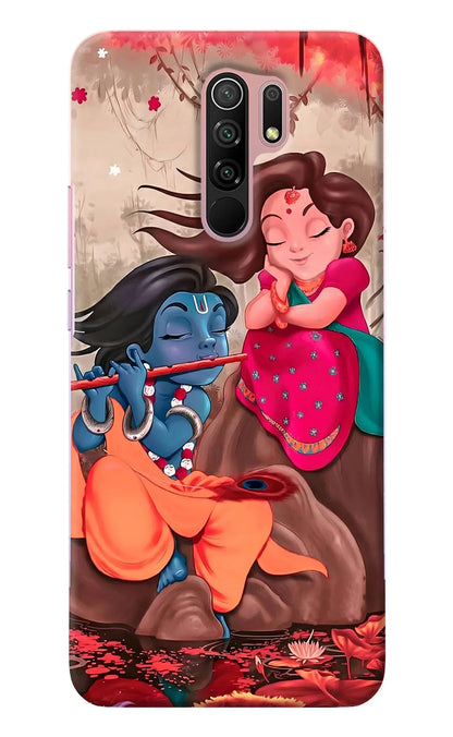 Radhe Krishna Redmi 9 Prime/Poco M2/M2 reloaded Back Cover