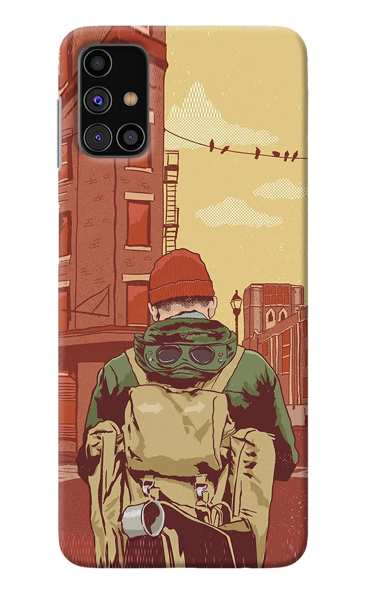 Adventurous Samsung M31s Back Cover