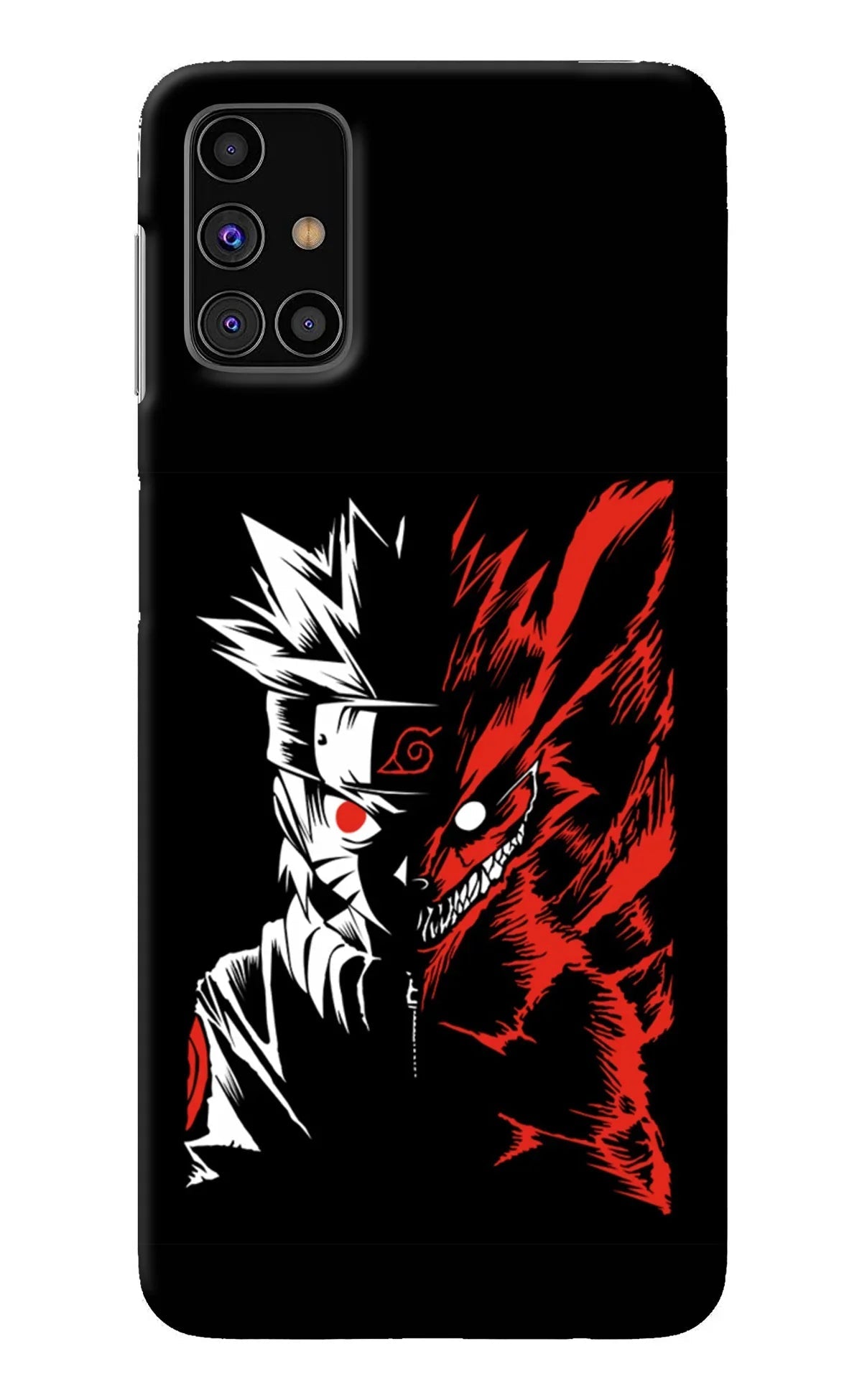 Naruto Two Face Samsung M31s Back Cover