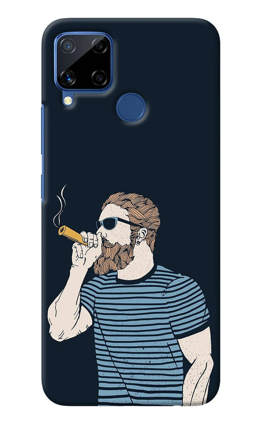 Smoking Realme C15 Back Cover