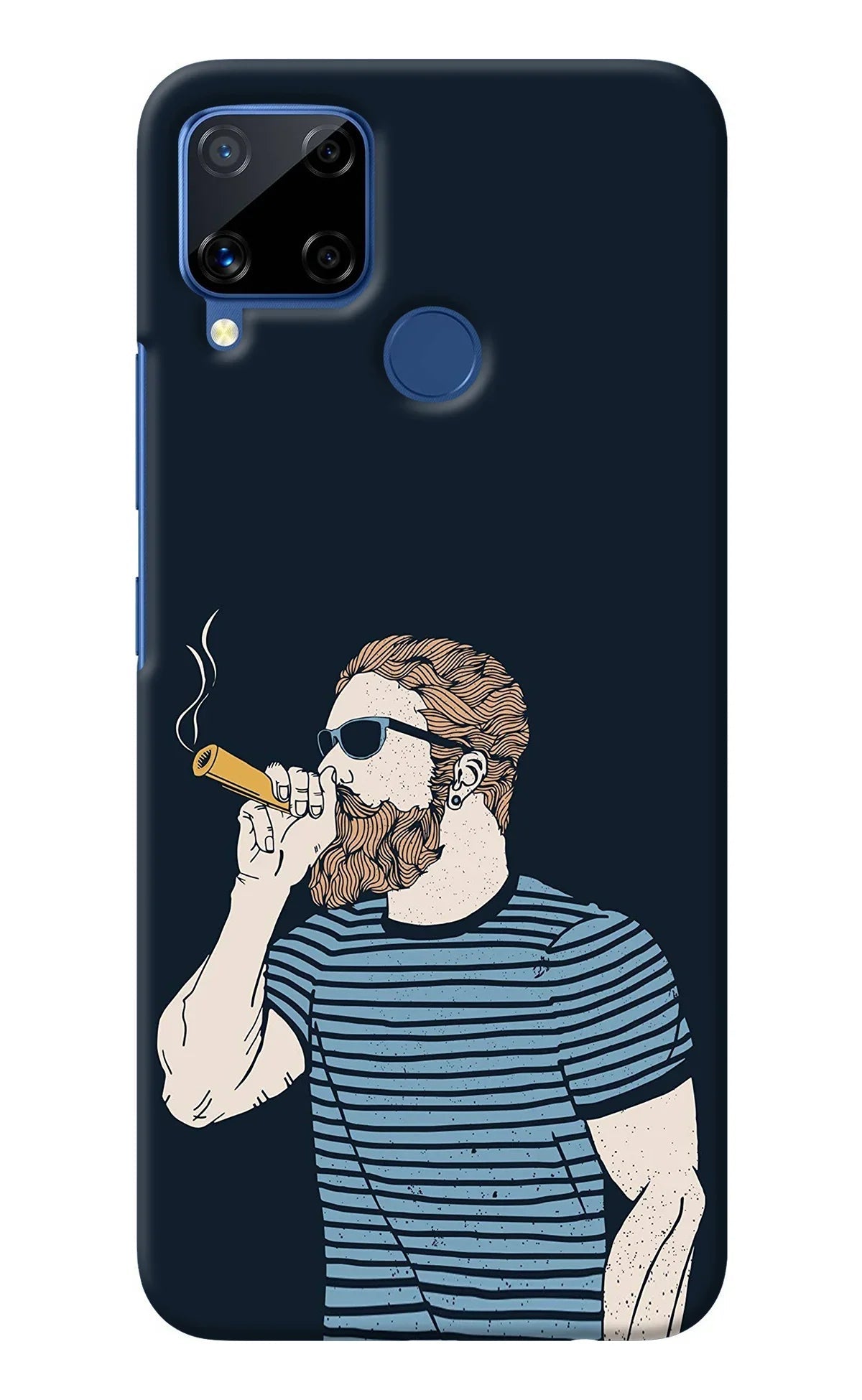 Smoking Realme C15 Back Cover