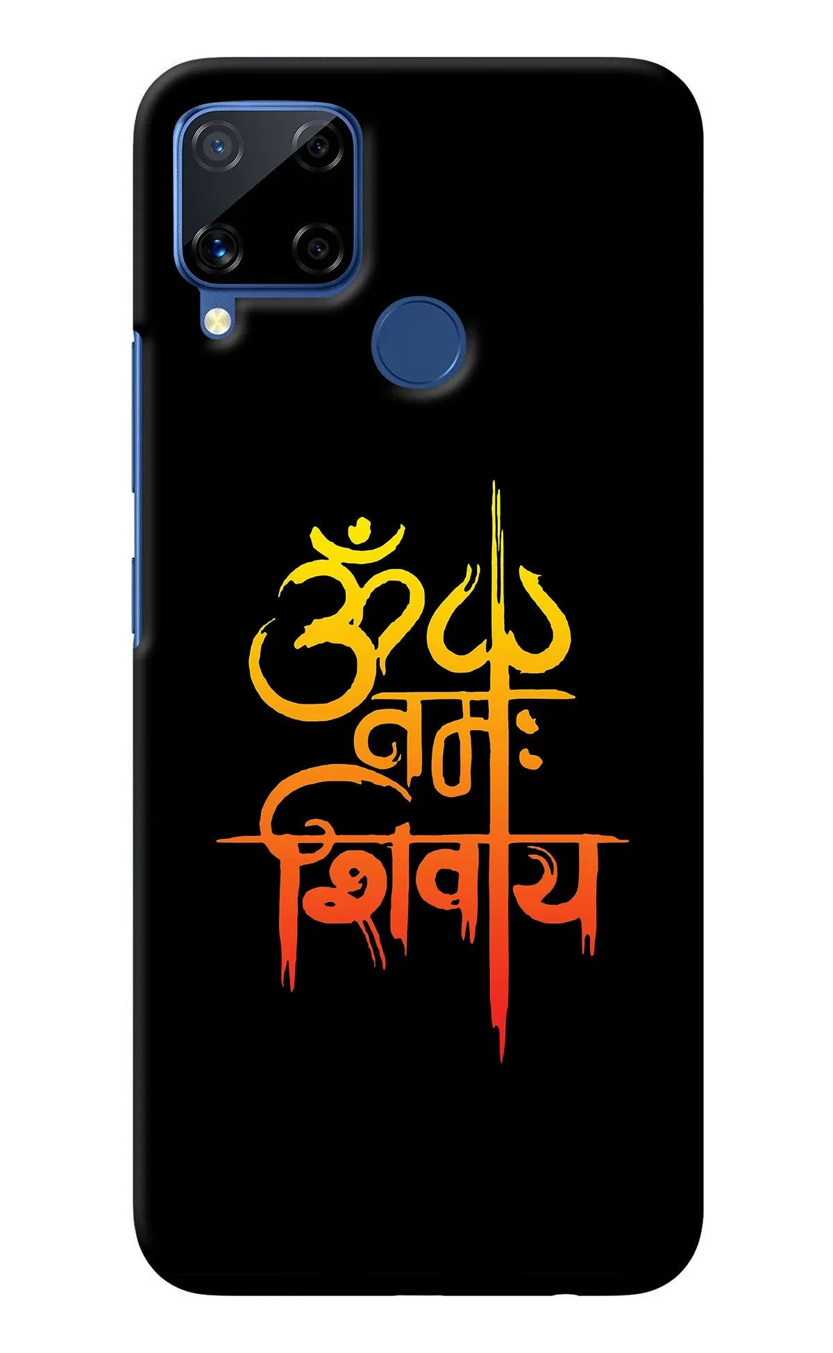 Om Namah Shivay Realme C15 Back Cover