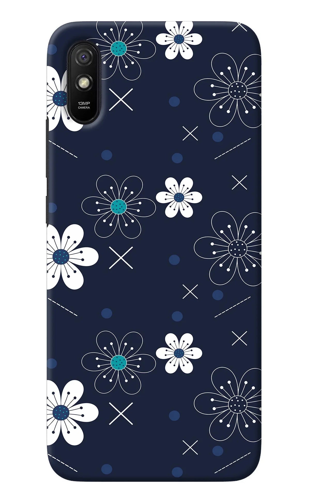 Flowers Redmi 9A/9i Back Cover