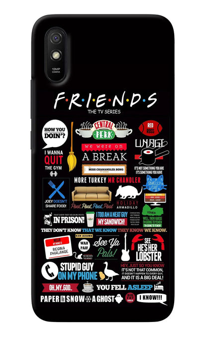 FRIENDS Redmi 9A/9i Back Cover