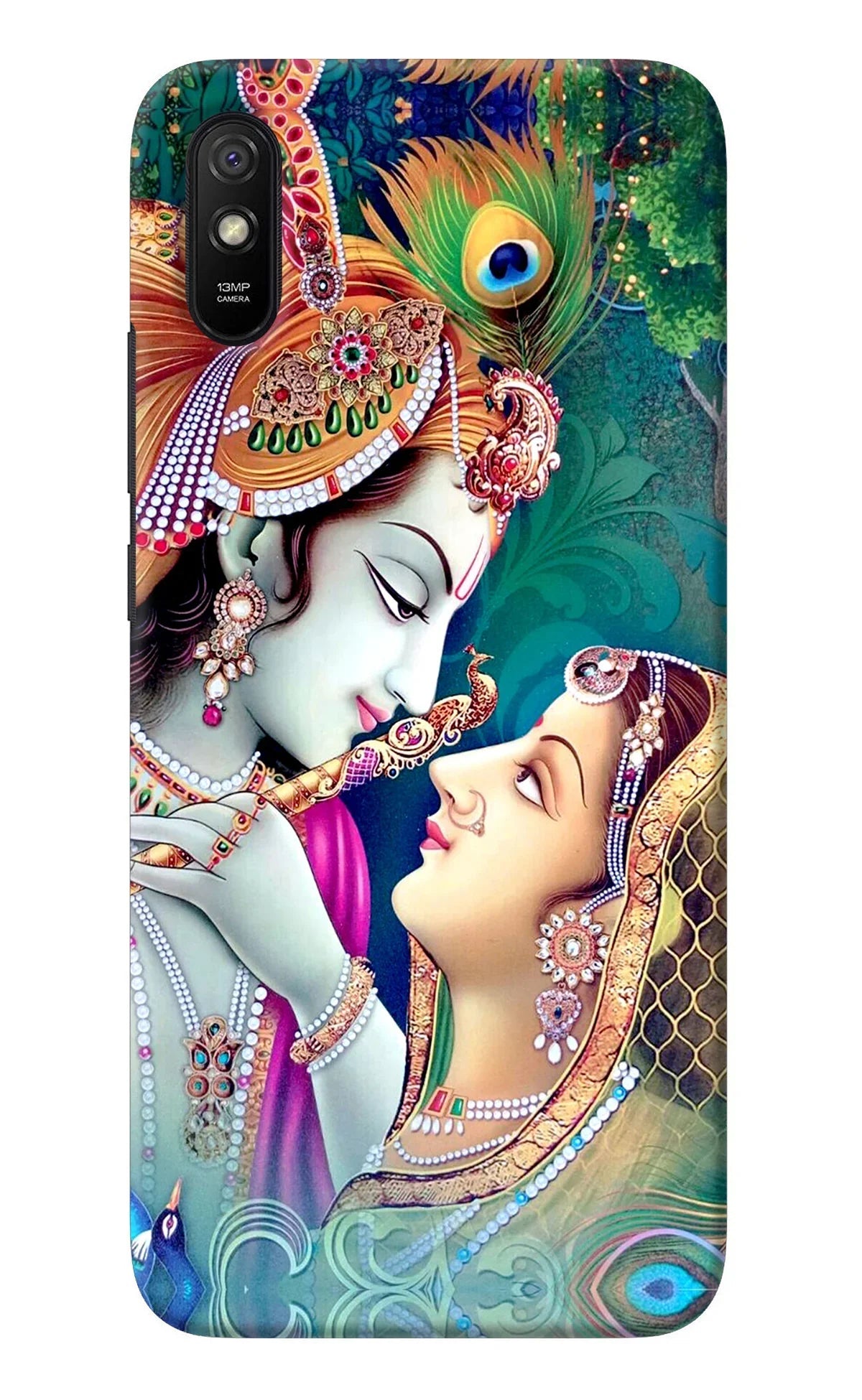 Lord Radha Krishna Redmi 9A/9i Back Cover