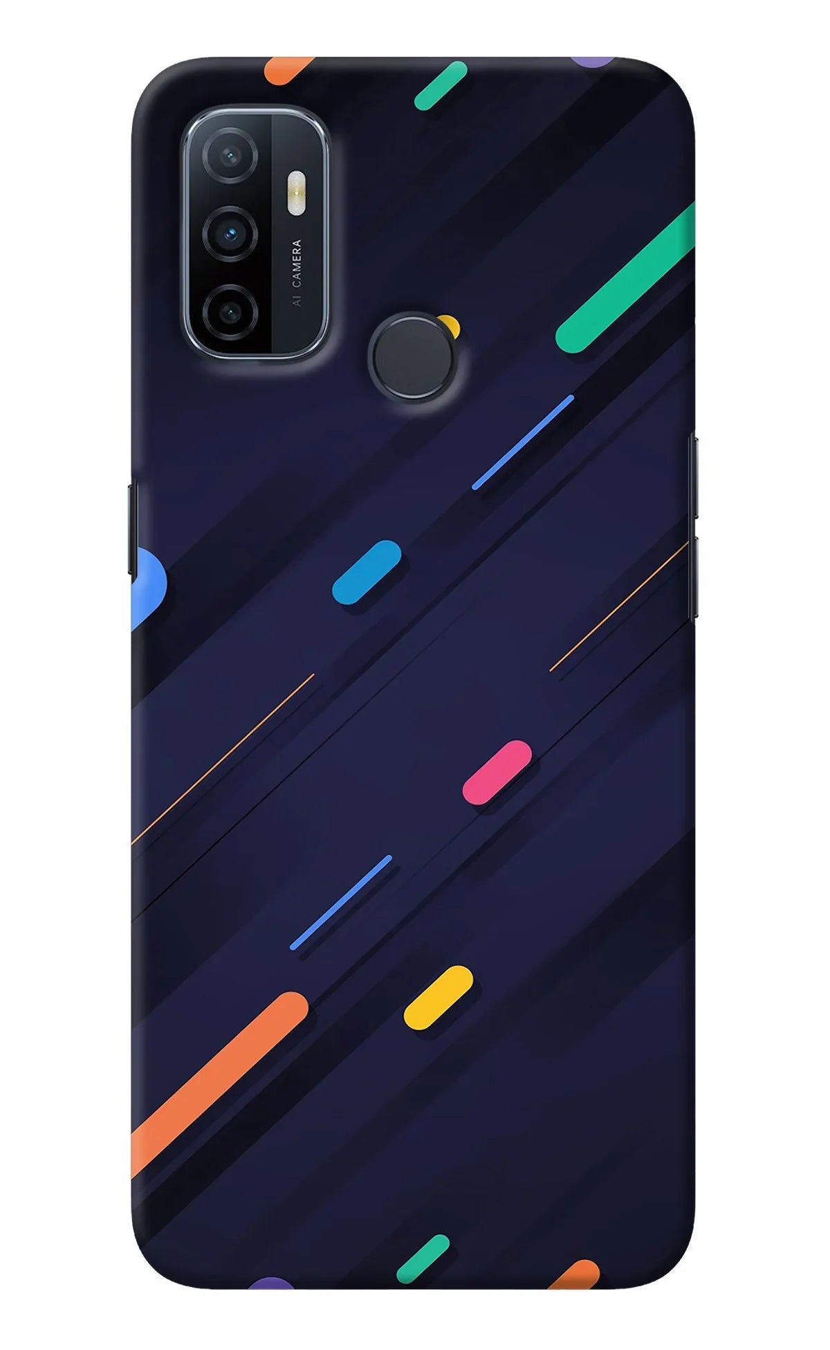 Abstract Design Oppo A53 2020 Back Cover