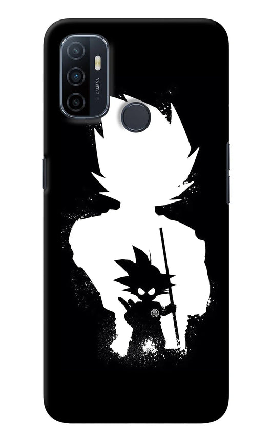 Goku Shadow Oppo A53 2020 Back Cover