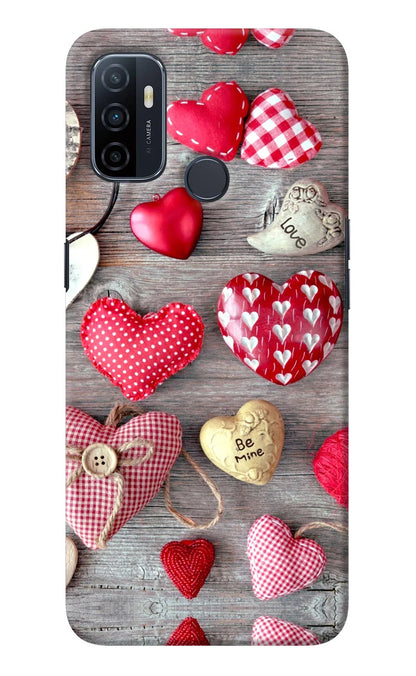 Love Wallpaper Oppo A53 2020 Back Cover