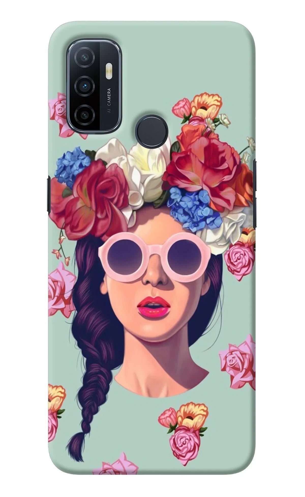 Pretty Girl Oppo A53 2020 Back Cover