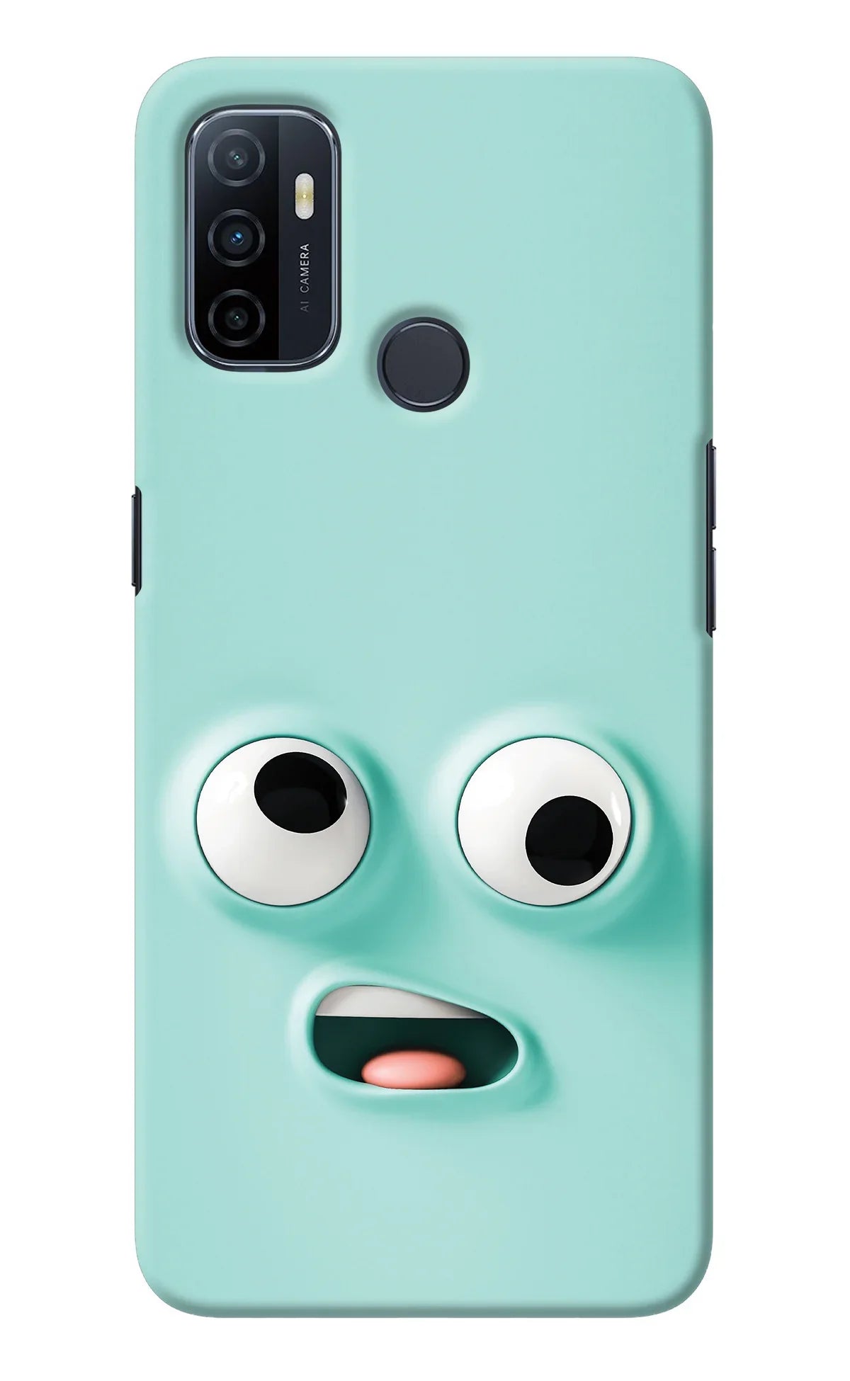 Funny Cartoon Oppo A53 2020 Back Cover