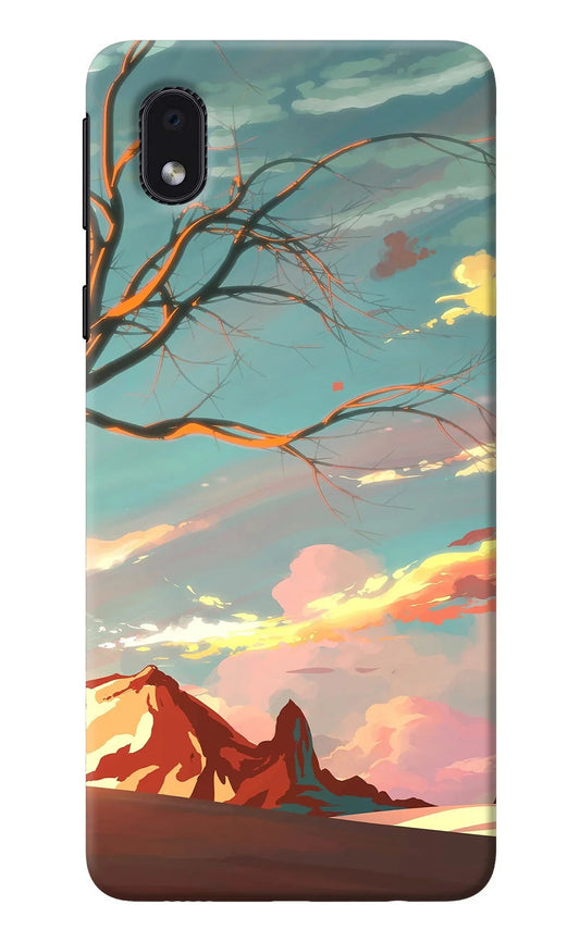 Scenery Samsung M01 Core Back Cover