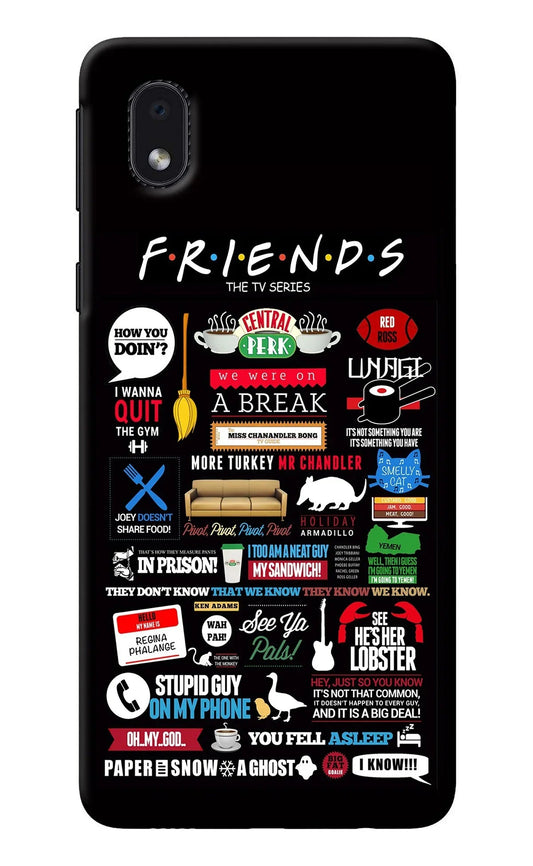 FRIENDS Samsung M01 Core Back Cover