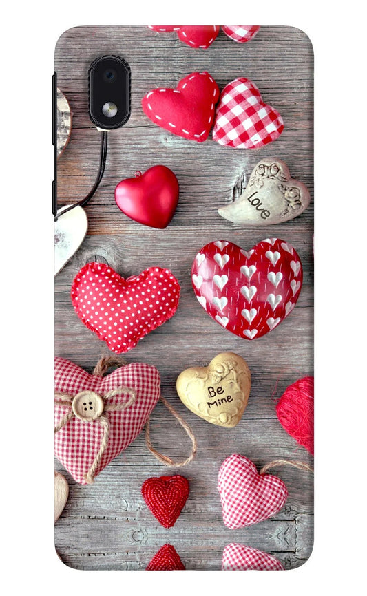 Love Wallpaper Samsung M01 Core Back Cover