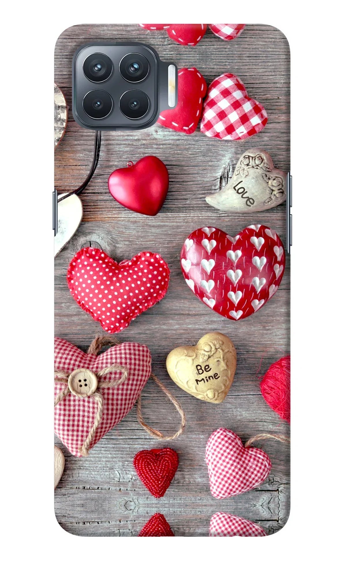 Love Wallpaper Oppo F17 Pro Back Cover